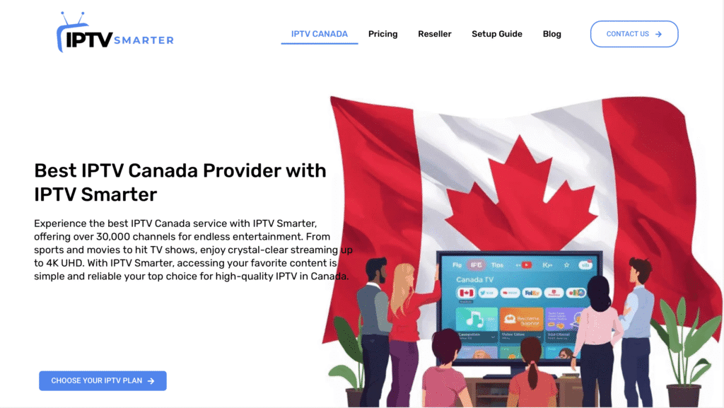 Best iptv canada